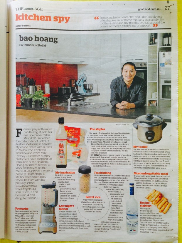 Kitchen Spy with Bao Hoang, Epicure