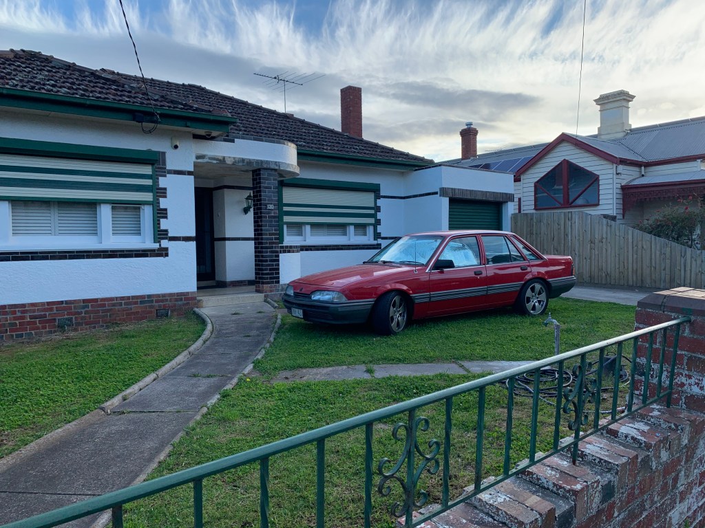 A suburban home in inner Melbourne